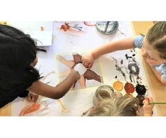 Amazing Activities at Harmony Week in the Art Studio of Child Care Center Southern River