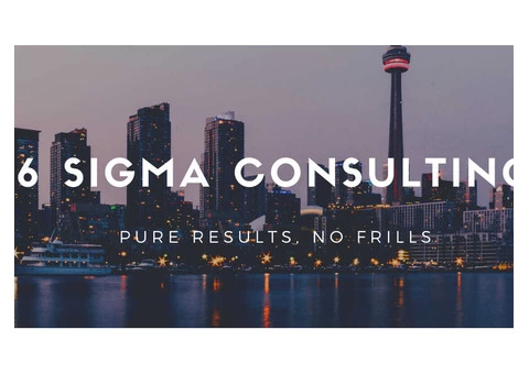 6 Sigma Consulting & training Services in Australia