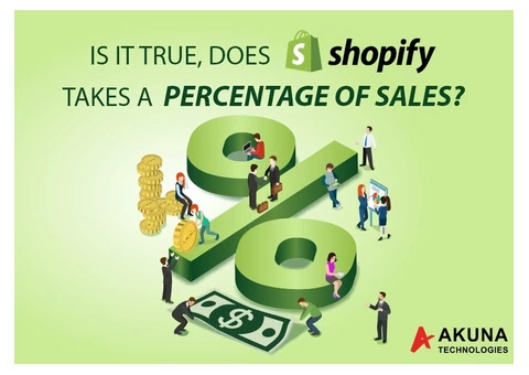Know how much percentage of sales the shopify will take