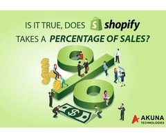 Know how much percentage of sales the shopify will take