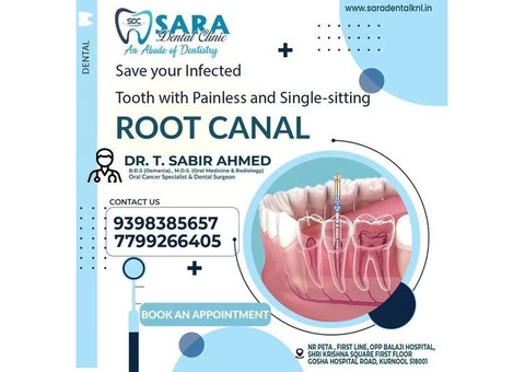 Best Oral Cancer Prevention and Treatment at Sara dental clinic in Kurnool