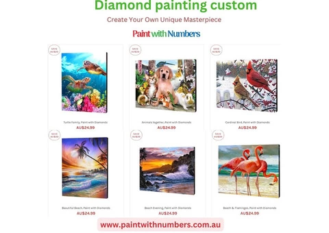 Diamond Painting Custom: Create Your Own Unique Masterpiece