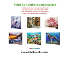Paint by numbers personalized