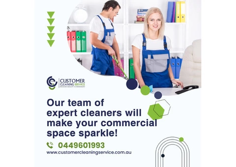 Professional and Reliable Commercial Cleaners in Brisbane - Customer Cleaning Service - 4/5