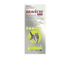 Buy Bravecto Plus for Cats | All-in-one spot-on treatment for your cat