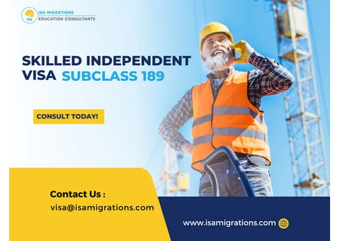 Learn all about the Skilled Independent Visa Subclass 189!