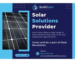 Choose Your Solar System With Sculli Solar Experts!