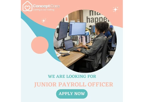 Job Opportunity: Junior Payroll Officer | Concept Care