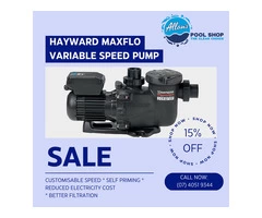 15% Off Hayward Maxflo Variable Speed Pool Pump