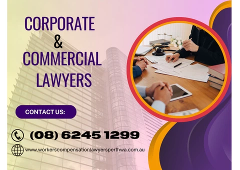 Our Expert Commercial And Corporate Lawyers To Safeguard Your Business Interests