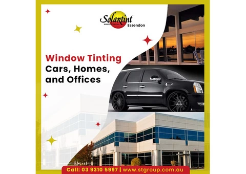 Cool and Protect Your Space with SolarTint Essendon's Window Tinting Services! - 2/3