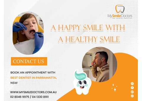 Find a Qualified Dentist in Parramatta - My Smile Doctors