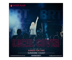 Local Cover Bands for Hire Sunshine Coast- Call Us