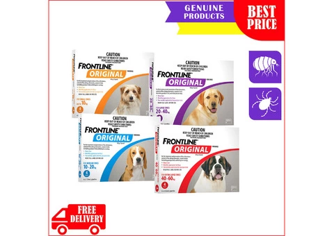 Frontline Original Flea and Tick Treatment for Dogs.