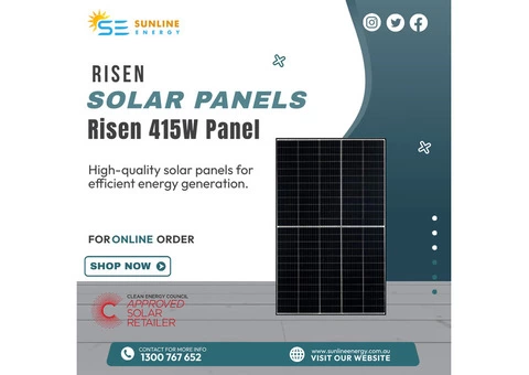 Trustworthy Risen Solar Panels Installation Services in Australia