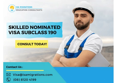 Discover new horizons with the Skilled Nominated Visa Subclass 190!