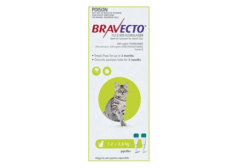 Buy Bravecto Spot On for Cats Online at lowest Price in Australia.