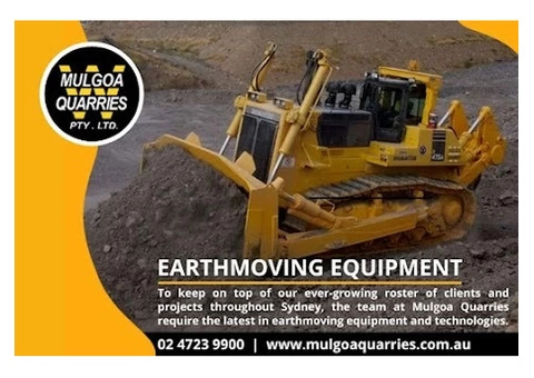 Local Excavating & Earthmoving Contractors in Penrith NSW | Mulgoa Quarries Pty Ltd