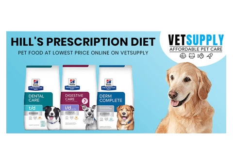 Buy Hill's Prescription Diet Food for Dogs & Cats | Free Shipping