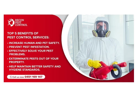 Recon pest control services in Melbourne | Best Pest control service provider