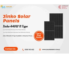High-Quality Jinko Solar Panels Offered By Sunline Energy