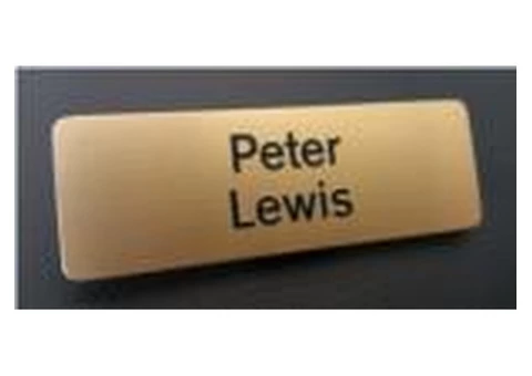 Customised Name Badge