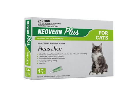 Buy Neoveon Plus Flea and Lice for Cats Online at DiscountPetCare