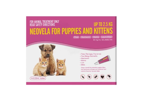 Buy Neovela (Selamectin) Flea And Worming for Cats Online at DiscountPetCare