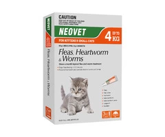 Buy Neovet Flea and Worming for Cats Online at DiscountPetCare.
