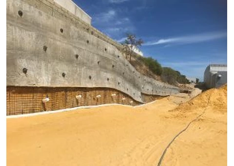 Grout Injection and Soil Nail Retaining by Construction Experts