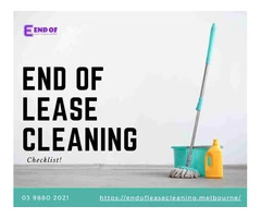 End of Lease Cleaning Checklist