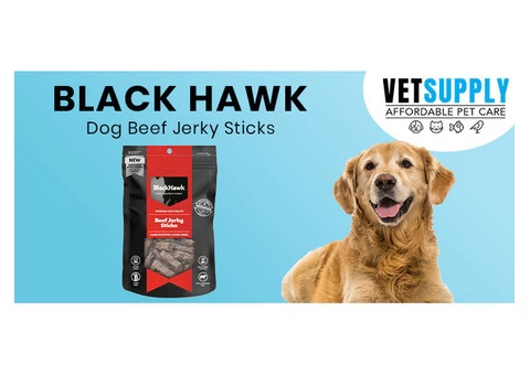 Buy Black Hawk Dog Beef Jerky Sticks Online