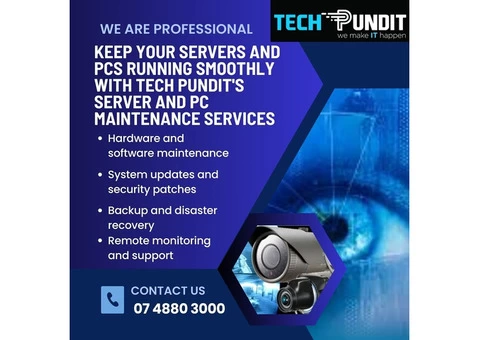 Unlock the Potential of Your Servers with Top-notch Maintenance