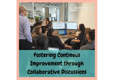 we foster continuous improvement. ???? Through collaborative conversations