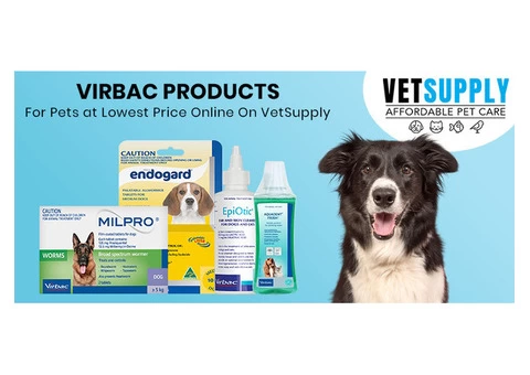 Virbac Products For Pets online | VetSupply