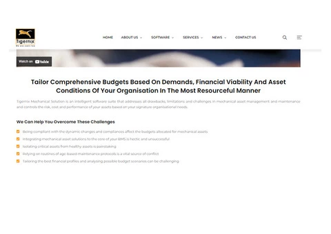 Smart Solutions for Mechanical Asset Systems Optimisation - 1/4