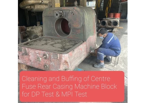 Metal Stitching and Locking of Metal Rectification for Damaged Casting