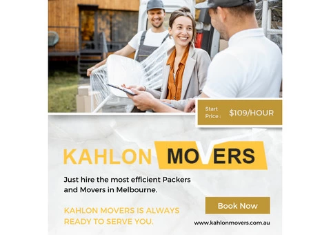 Packers and Movers Melbourne – Kahlon Movers