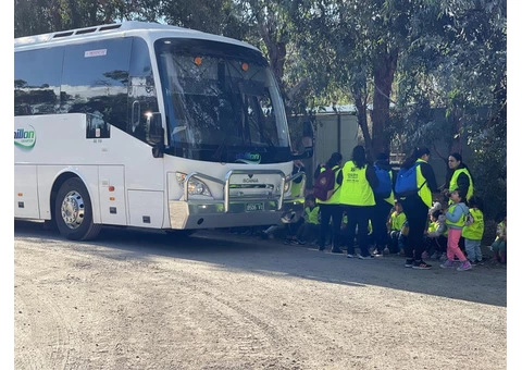 HIRE A COACH IN MELBOURNE-  DHILLON CHARTER - 3/4