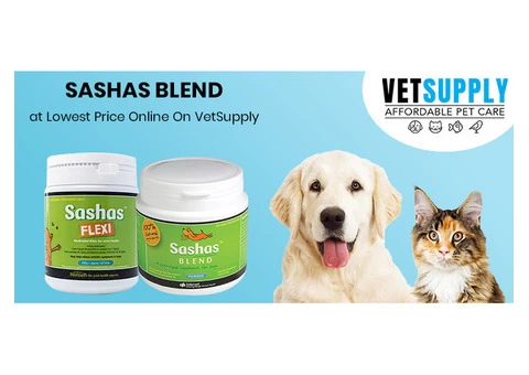 Buy Sashas Blend Joint Powder for Dogs and Cats | Free Shipping