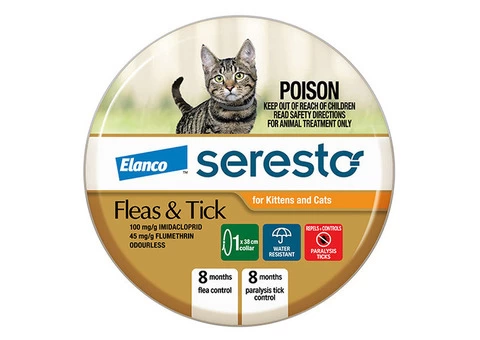 Seresto for Cats | Seresto Flea and Tick Collar for Cats