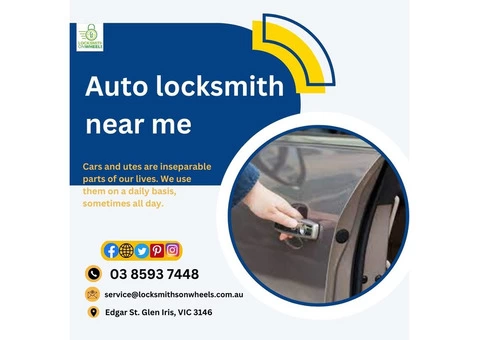 How to Choose the Right auto locksmiths Melbourne for Your Needs?