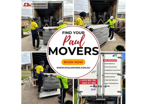 Moving Services Melbourne – Paul Movers