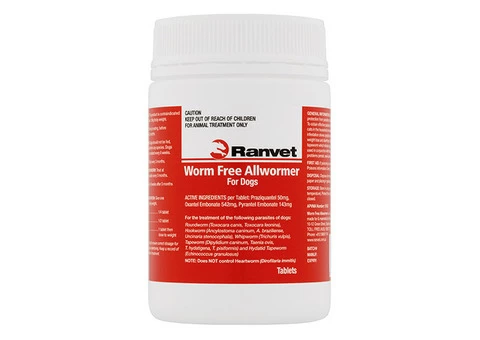 Ranvet Allwormer for Dogs Online | Effective Dog Worming Solution