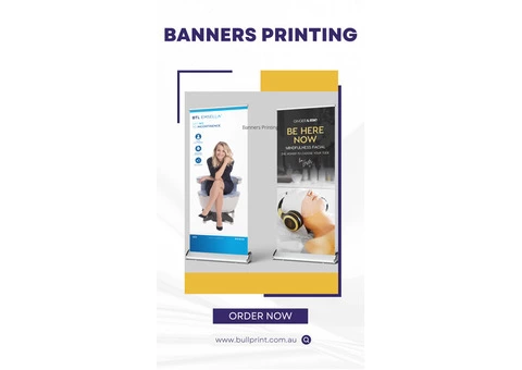 High Quality Cheap Pull Up Banners Printing Solution to Facilitate Effective Advertising