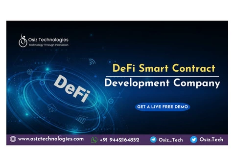Top Smart Contract Development Company - “Osiz Technologies”