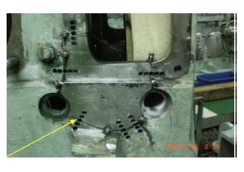 Metal Stitching Engine Block
