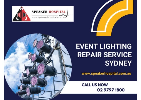 Professional Event Lighting Repair Services in Sydney