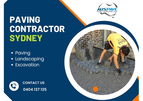 Paving Experts in Sydney