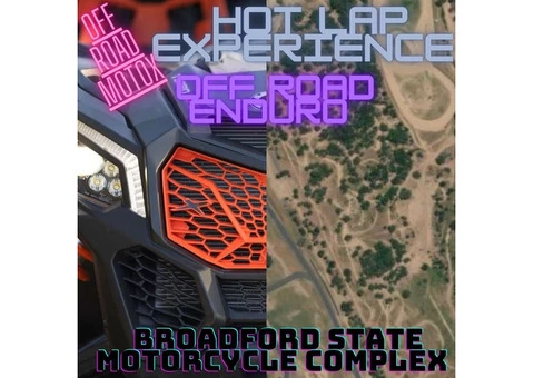 Off Road MotoX Can-Am Turbo Drive Experience - 5/6